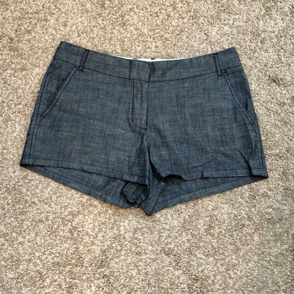 J. Crew Navy Twill Shorts - 3” Inseam